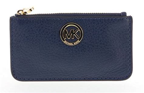 Michael Kors Fulton Key Pouch, Navy, NWT 